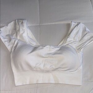 NVGTN WHITE Sports bra
